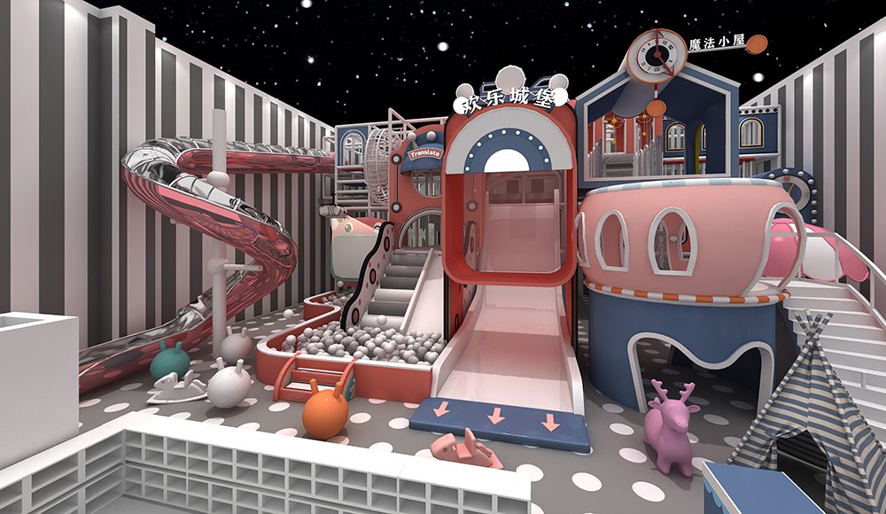 Dream Castle Soft Indoor Playground Equipment